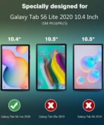 Plugtech Trifold Smart Case for Lenovo Tab M8 3rd Gen 8 Inch, Auto Sleep/Wake Tablet Cover, Premium Slim Lightweight Protective Stand with Pencil Holder, Magnetic Closure, Green Full Protection - Image 2