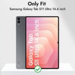 Samsung Galaxy Tab S11 Ultra 14.6" Cover with [S-Pen Holder] 14.6-inch Tablet Case - Image 2