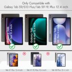 Samsung Galaxy Tab S9 Plus 12.4-inch Tablet Case - Image 2